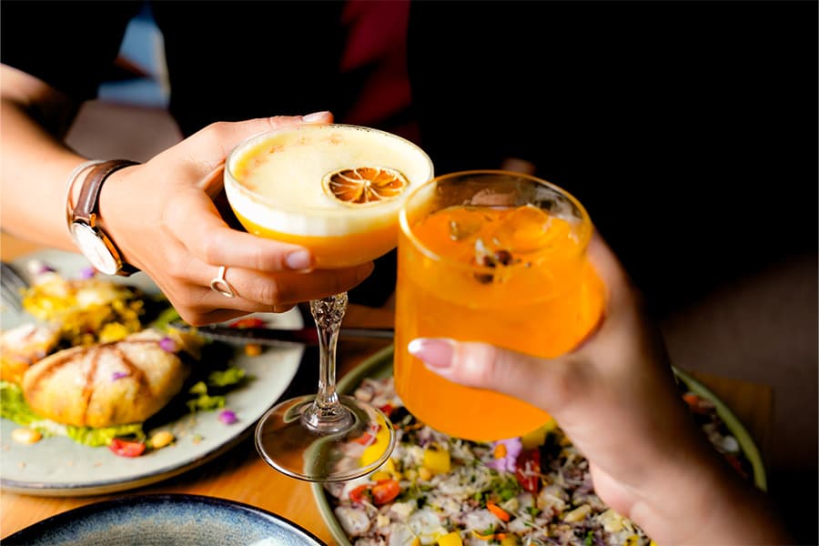 Plats de la cuisine servis au restaurant Alma Essaouira